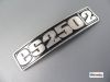 Badge, plaque for fender MZ ES250 / 2 bent