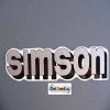SIMSON stickers for the tank in silver