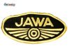 Jawa Logo Patch large oval black and gold