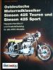 An "East German motorcycle classic Simson 425"