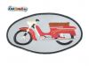 Aufn�her oval JAWA Pionier 20