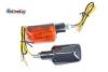 Miniblinker, Halogen mit T�V, 6V, carbon - orange
