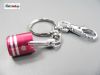 Key Ring piston red