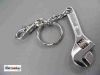 Adjustable wrench key ring