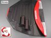 Set Handlebar Grips + red seat cover black / red SIMSON SR50