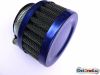 Air Filters moped, Simson, flat, blue