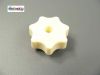 Star knob nut M6 beige