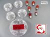 Conversion Kit 6V indicator round + white rear light and some MZ SIMSON