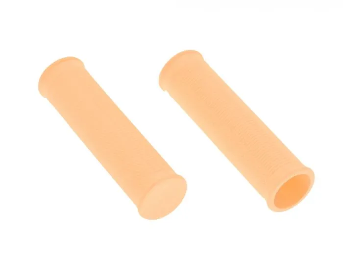 Griffgummi Set für IFA und MZ RT125, elfenbein, 1. QUALITÄT