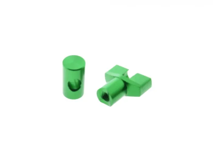 Mutter Bremsstange GREEN eloxiert S50 S51 KR51/2, SR50 SR4/
