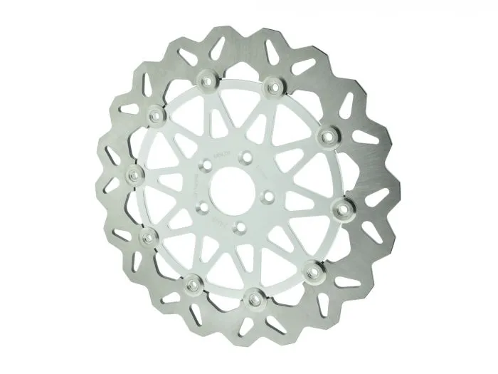 ZT-Tuning Bremsscheibe SILBER 260mm schwimmend gelagert für Simson inkl. Teilegutachten