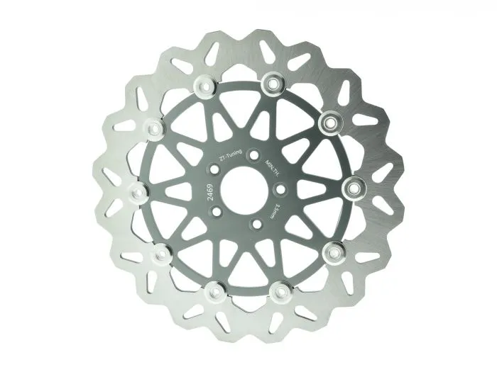ZT-Tuning Bremsscheibe TITAN 260mm schwimmend gelagert für Simson inkl. Teilegutachten