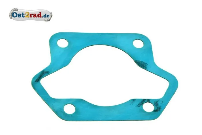 1mm Zylinderfußdichtung Simson S51, KR, SR, 50ccm, 60ccm, Plastasit blau