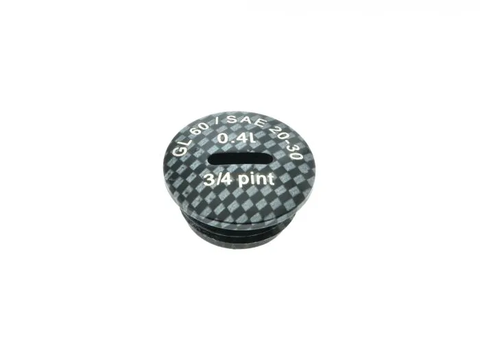 SIMSON aluminium oil filler plug for carbon
