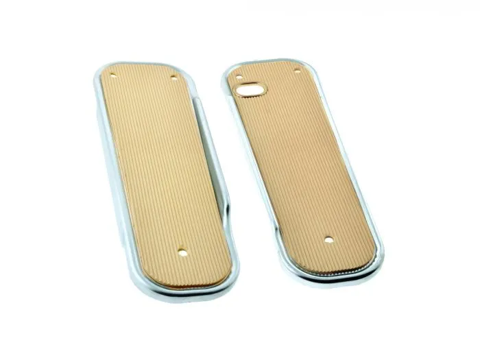 Trittbretter Simson Schwalbe beige