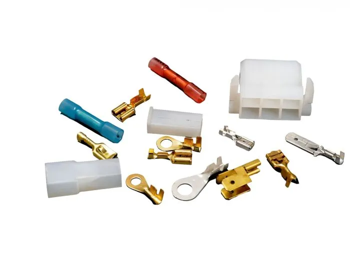Set Kabel Kabelschuhe Stecker Elektrik MZ