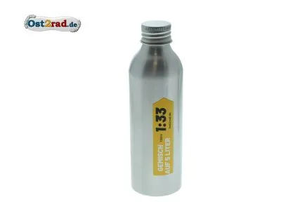 Ölflasche Aluminium 150ml Mischöl Gemisch 1:33