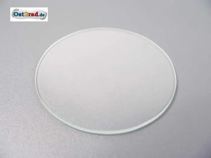 speedometer 60mm glass for MZ RT 125, IWL, flat
