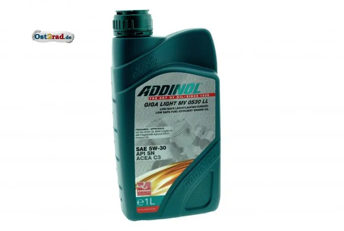 Addinol Giga-Light SAE 5W-30 LL für PKW und Transporter, universell