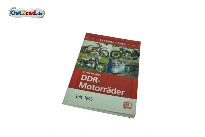 Paper type compass DDR Motorcycles - since 1945 by Frank Rönicke