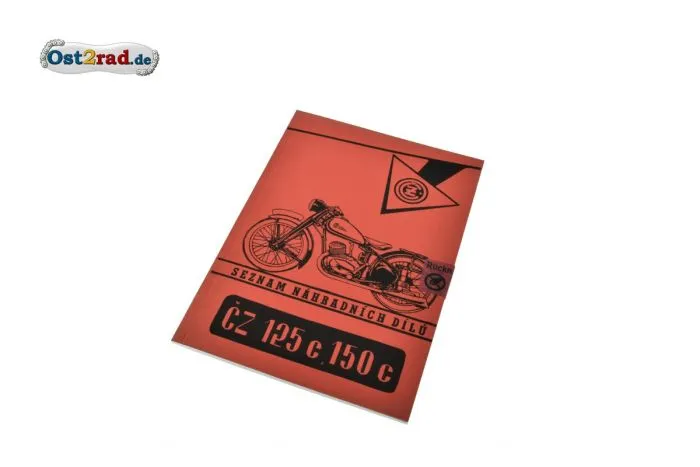 Ersatzteilkatalog Jawa CZ125 C und CZ150 C