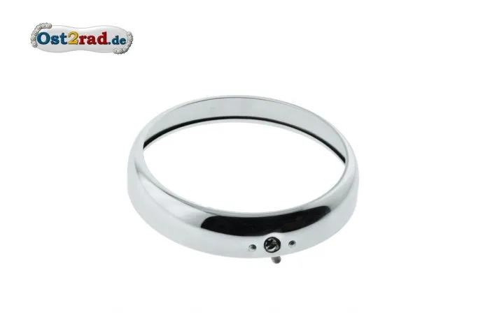 Lampenring IFA MZ RT125 chrom Scheinwerferring