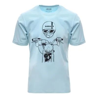 T-Shirt SIMSON S51 Kumpel hellblau