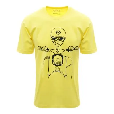 T-Shirt SIMSON Schwalbe Kumpel hellgelb
