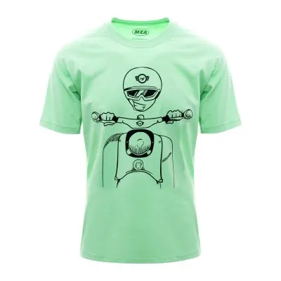 T-Shirt SIMSON Schwalbe Kumpel mintgrün