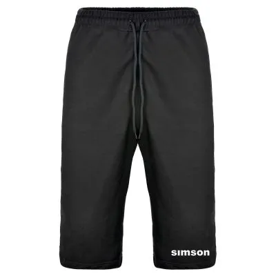 Sweathose knielang Herren SIMSON schwarz