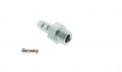 Socket for petrol pipe, tube connection