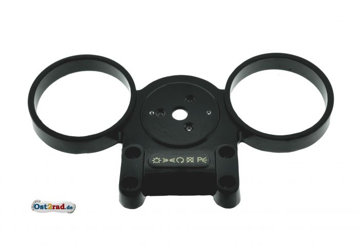 Holder for instruments MZ, glasses for revolution counter and speedometer