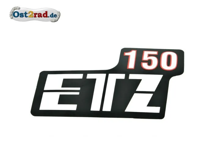 Sticker for page lid ETZ150 white/red