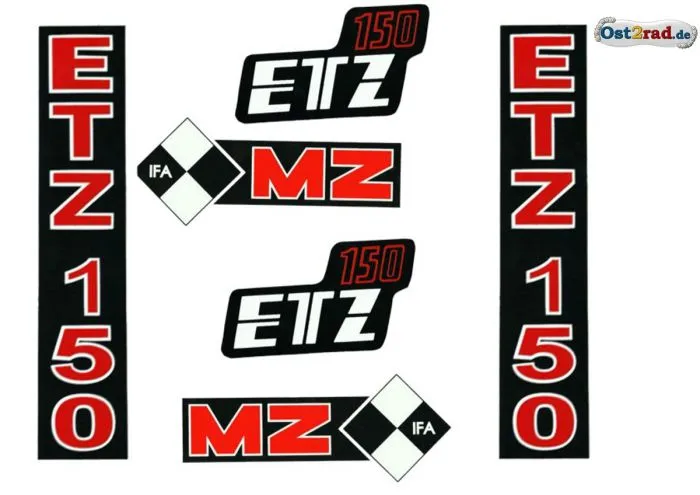 Sticker set ETZ 150