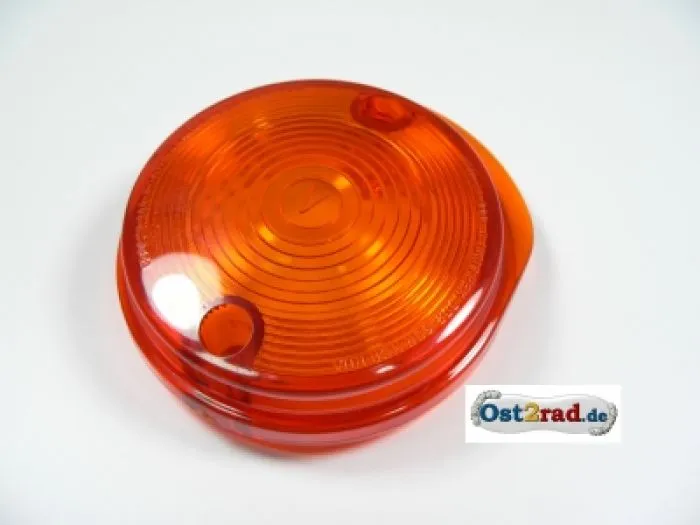 Indicator glass orange in front MZ and SIMSON