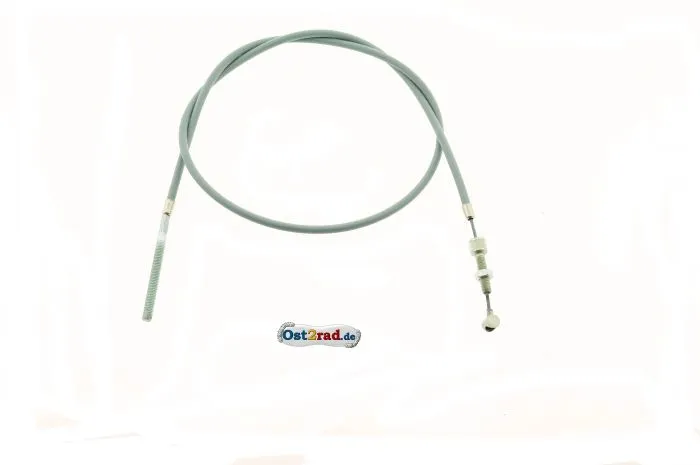 Bowdenzug, Handbremse mit Stellschraube Jawa Pionýr, Mustang grau