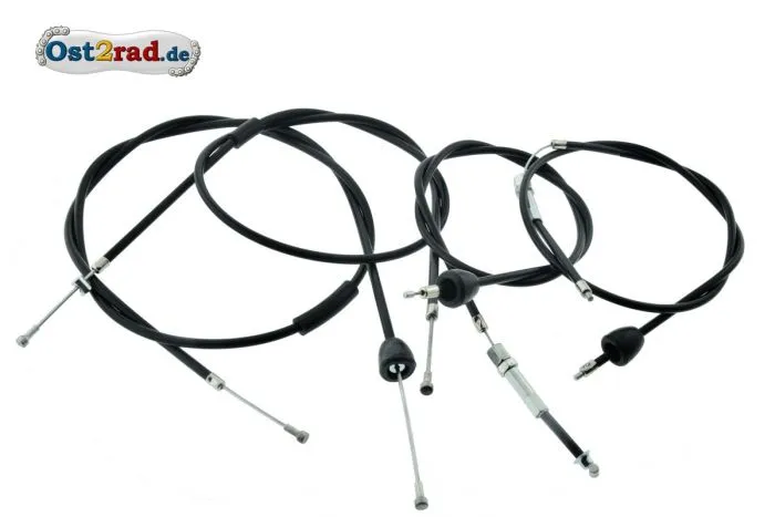 Bowdenzugsatz SCHWARZ für BVF SIMSON Schwalbe KR51/2