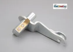 Brake cam lever with contact plate, in front MZ