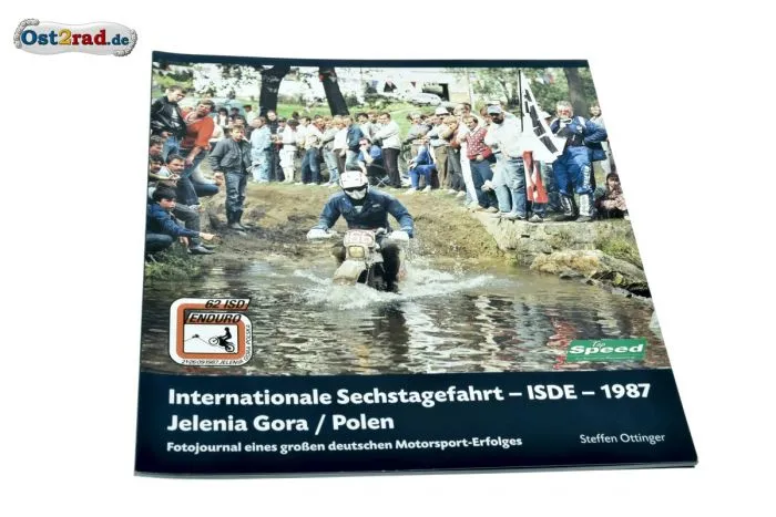 Broschüre Internationale Sechstagefahrt ISDE 1987 Steffen Ottinger
