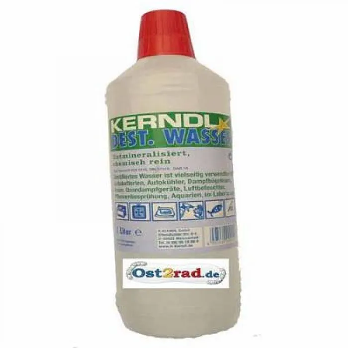 Distilled water