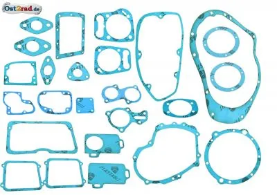 Dichtsatz AWO ohne Korkdichtungen Plastasit blau