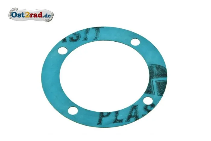 Dichtung für Dichtkappe unter Lichtmaschine für MZ TS 125 , 150 ETZ 125 , 150 Plastasit blau