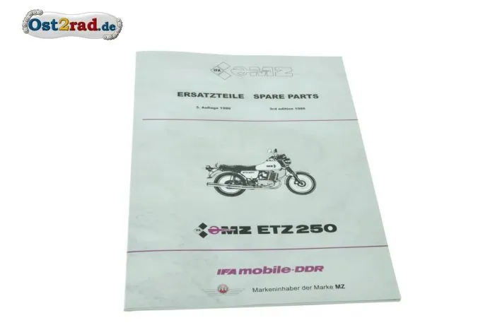 Parts Catalog MZ ETZ 250