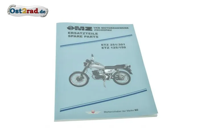 Parts Catalog MZ ETZ 251, 301 and Kanuni