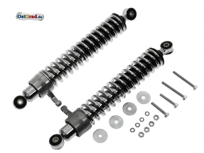 Federbein Paar SIMSON S51 Enduro mit Verstellhebel