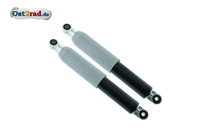 Federbeine PAAR hinten KR51/1 Star grau-schwarz - alte Optik