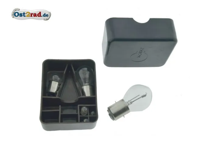Glühlampenersatzkasten NARVA 12V 35/35W Bilux Simson S51 S70 rundes Rücklicht