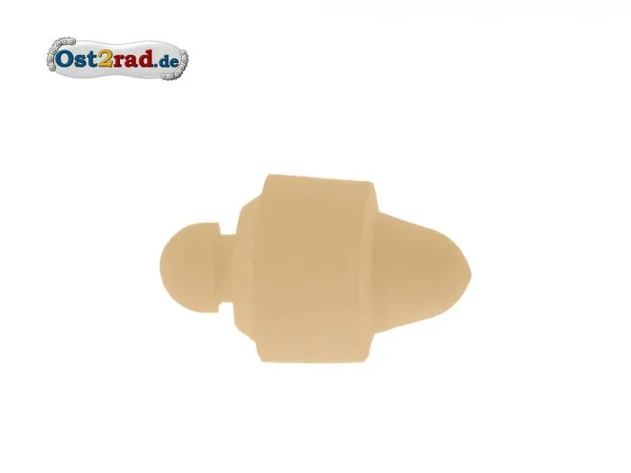 Gummipilz für Sitzbank passend für SIMSON Schwalbe beige