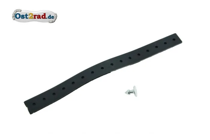 Kabelband schwarz mit Stift 18,5cm