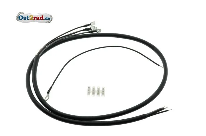 Kabelsatz Bremsschlussleuchte KR51/1 - schwarze Ummantelung, Querschnitt 0,75mm²